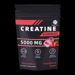 OEM Strawberry Flavor 5g Sugar-Free Creatine Monohydrate Gummies