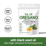 Organic Oregano Extract High-Efficacy Herbal Supplement Black Seed Oil Oregano Soft Capsules