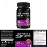 OEM Milk Thistle Plant Extract 500mg Dietary Supplement