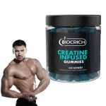 Besica BIOCCHN Private Label Sports Supplement Sugar-Free Creatine Gummies Candy Creatine Monohydrate Creatine Gummies