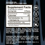 Besica BIOCCHN Private Label Sports Supplement Sugar-Free Creatine Gummies Candy Creatine Monohydrate Creatine Gummies