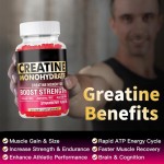 Besica BIOCCHN Hot Seller Sugar-Free Creatine Monohydrate Gummies Muscle Workout Supplement Gummies Not for Pregnant Women