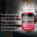 Besica BIOCCHN Hot Seller Sugar-Free Creatine Monohydrate Gummies Muscle Workout Supplement Gummies Not for Pregnant Women