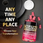 Besica BIOCCHN Hot Seller Sugar-Free Creatine Monohydrate Gummies Muscle Workout Supplement Gummies Not for Pregnant Women