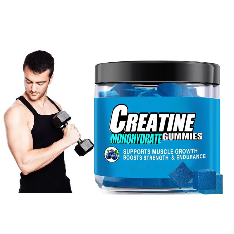 Besica BIOCCHN Custom Pre-Workout Supplement Creatine Monohydrate Gummies Creatine Gummies for Boosting Muscle and Strength