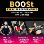 Besica BIOCCHN Hot Seller Sugar-Free Creatine Monohydrate Gummies Muscle Workout Supplement Gummies Not for Pregnant Women