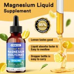 Besica Double Magnesium Glycinate Liquid - High Absorption Magnesium Complex Supplement