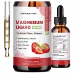 Besica Calm Supplement Stress Relief Magnesium Glycinate Liquid Drops with Vitamins Promote Sleep and Neuro Gut Function