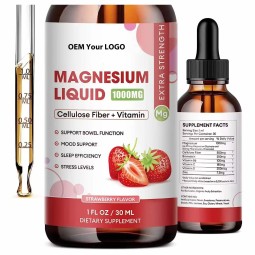 Besica Calm Supplement Stress Relief Magnesium Glycinate Liquid Drops with Vitamins Promote Sleep and Neuro Gut Function