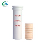 Orange Flavor Vitamin C Effervescent Tablets 1000mg OEM Private Label