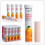 GMP OEM Certified Ascorbic Acid Vitamin C 1000mg Effervescent Tablets