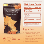 Amazon Best Seller In-Stock Cross-Border Wholesale Bagged Mushroom Coffee Aloe Vera Extract with Vitamin Active Ingredients