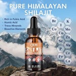 Besica OEM Factory Naturally Purified Shilajit Drops Fulvic Acid Shilajit Extract Resin Pure Himalayan Shilajit Liquid