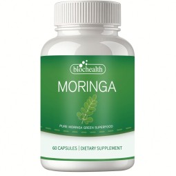 Besica Private Label OEM Pure Organic Moringa Leaf Powder Capsules 1300mg Moringa Leaf Powder Capsule Supplement