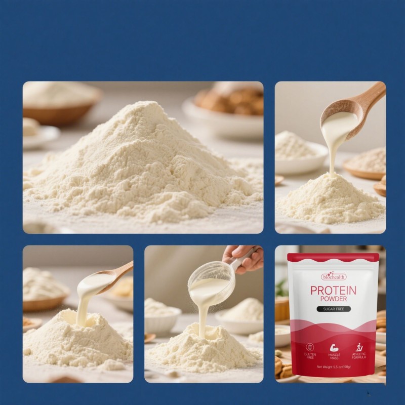 Besica OEM Whey Protein Shake and Smoothie Mix Support Muscle Gain and Recovery - 150g Male Female Protein Powder