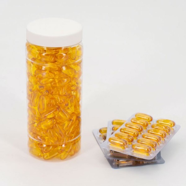 Omega-3 DHA Fish Oil Capsules Softgel Capsules