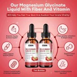 Besica Calm Supplement Stress Relief Magnesium Glycinate Liquid Drops with Vitamins Promote Sleep and Neuro Gut Function