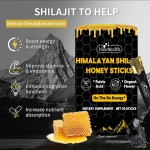 Besica Shilajit Honey Stick - Pure Himalayan Shilajit Resin and Organic Honey
