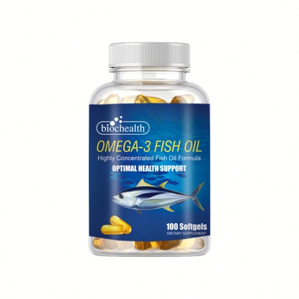 Besica OEM/ODM Premium DHA EPA Omega 3 Softgel Capsules Support Brain Health Fish Oil DHA Algae Oil Deep Sea Fish Oil Capsules