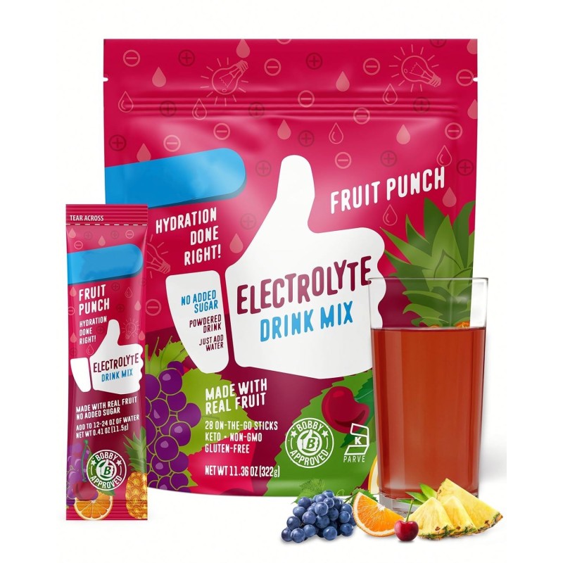 Besica Private Label Vegan Electrolyte Drink Mix Hydration Electrolyte Powder - Keto and Sugar-Free Food Supplement