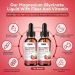 Besica Magnesium Liquid Drops with Magnesium Glycinate Vitamin B6 and Bromelain for Improved Sleep