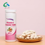 Besica OEM Vitamin C Chewable Tablets Supplier High Content Vitamin C Whitening Skincare Vitamin Supplement Private Label