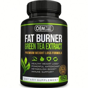 Besica Private Label Green Tea Extract Capsules - Mental Focus