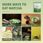 Besica OEM Private Label 100% Pure Culinary Grade Organic Matcha Green Tea Powder Daily Beverage Vitamin