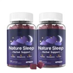 Private Label Dietary Supplement Premium Vegan Melatonin Gummies Relaxation and Sleep