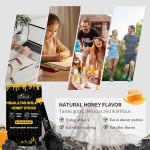 Besica Men's Custom Honey Shilajit - Pure Himalayan Shilajit Stick with Organic Honey and Saffron for Energy Support