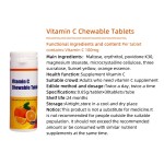 Best Beauty Health Product Vitamin C 500mg Chewable Tablets