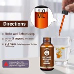 Besica Mushroom Extract Drops Lion's Mane Nootropic Liquid Immune System Brain Boost 1 Blend Lion's Mane Liquid Drops