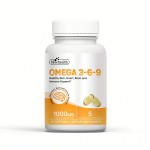 Besica OEM Omega 3 6 9 Fish Oil Softgel Capsules 60pc Support Heart and Brain Health Immune Function