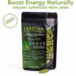 Besica OEM Private Label Organic Matcha Capsules - Natural Energy Boost - 100% Natural Antioxidant - Calm and Relaxation