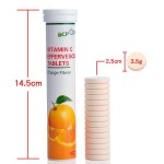 Blueberry Flavor Vitamin C 1000mg Effervescent Tablets Factory with Health Products