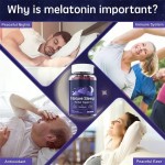 Private Label Dietary Supplement Premium Vegan Melatonin Gummies Relaxation and Sleep