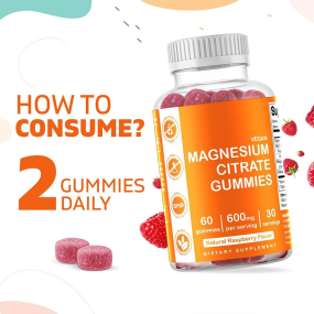 Amazon Full Qualification Cross-Border Magnesium Citrate Gummies Vitamin for Newborns