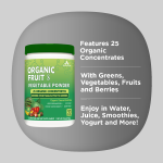 Organic Fruit & Vegetable Blend Powder Daily Nutrition Boost Adult Dietary Supplement Not Suitable for Pregnant Women
