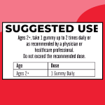 Vitamin & Mineral Gummy Supplement for Adults with Lutein & Zeaxanthin