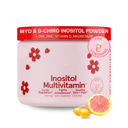 OEM/ODM TikTok Trending Myo-Inositol & D-Chiro Inositol Powder Strawberry Enriched with DIM