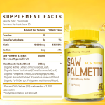 OEM/ODM Women's Saw Palmetto Biotin Gummies | Mango Pineapple Flavor | Zero Sugar Herbal Supplement