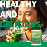 Organic Fruit & Vegetable Blend Powder Daily Nutrition Boost Adult Dietary Supplement Not Suitable for Pregnant Women