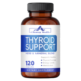 OEM/ODM 60ct Thyroid Support Capsules | B12/Mg/Zinc/Iodine Complex | Herbal Blend for Hormone Balance