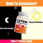 Improved Lutein Extract Zeaxanthin Chewable Tablets Candy with Vitamin C Orange Flavor