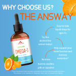OEM/ODM Orange Omega-3 Drops | Premium Vitamin Supplement | Optimal Wellness Support