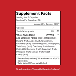 Pure Vitamin Fruit Powder Capsules for Overall Health Dietary Fiber Supplement