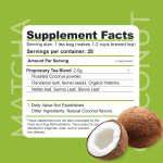 OEM/ODM Matcha Coconut Herbal Tea | Weight Loss Detox Dietary Supplement | Wholesale Bulk & Private Label