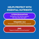 Convenient Blueberry Flavor Lutein Eye Gummies Vitamin Boost Candy Supplement Suitable for All Ages