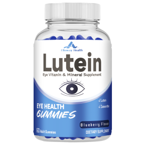 Convenient Blueberry Flavor Lutein Eye Gummies Vitamin Boost Candy Supplement Suitable for All Ages