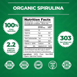 Organic Spirulina Powder Premium Nutrition Supplement